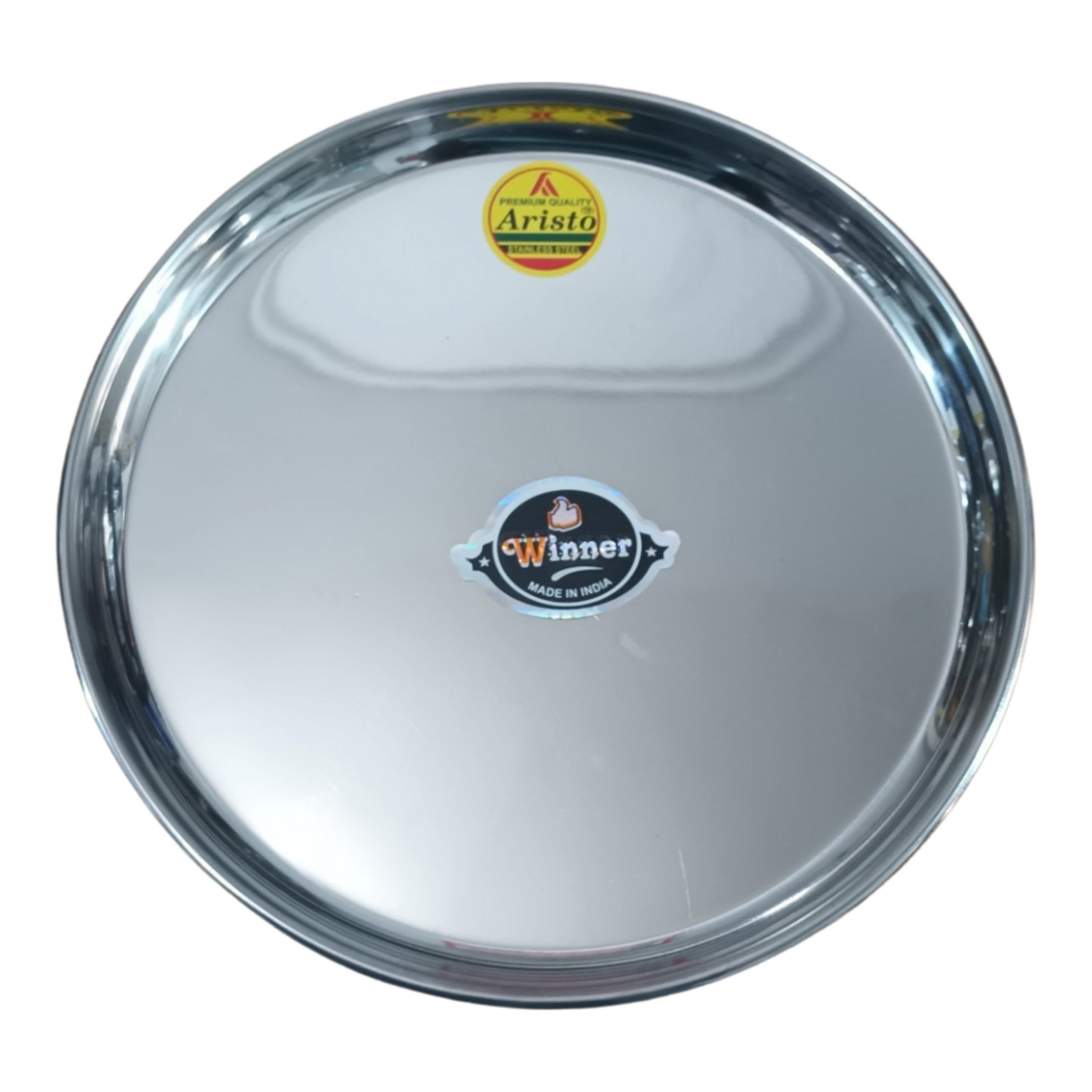 Stainless Steel heavy Rice Plate