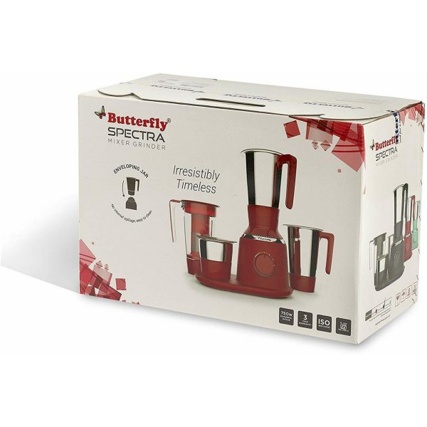 Butterfly Spectra 750w Mixer Grinder 4 jar