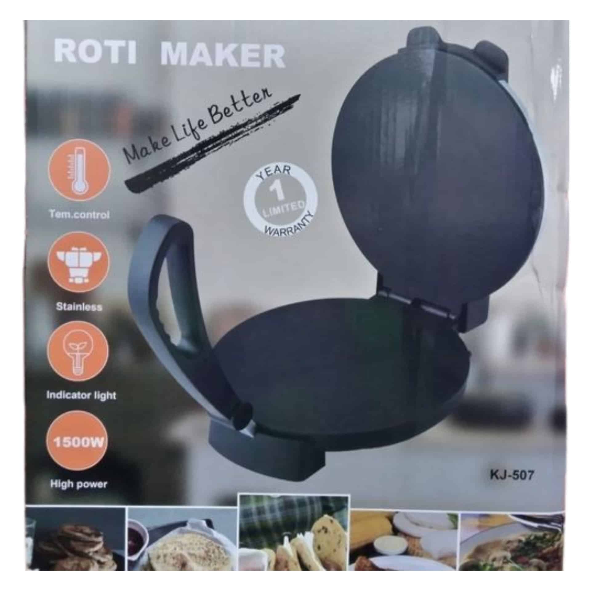 Sokany Electric Roti Maker | KJ507 | 2000w | 10 Inches