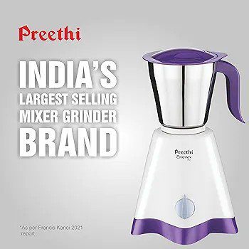 Preethi crown mixer grinder blender 500w MG205