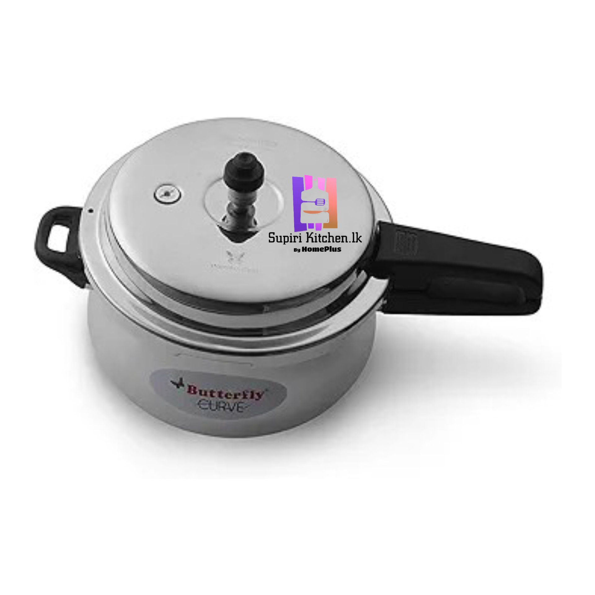 Butterfly Curve Stainless Steel Pressure Cooker