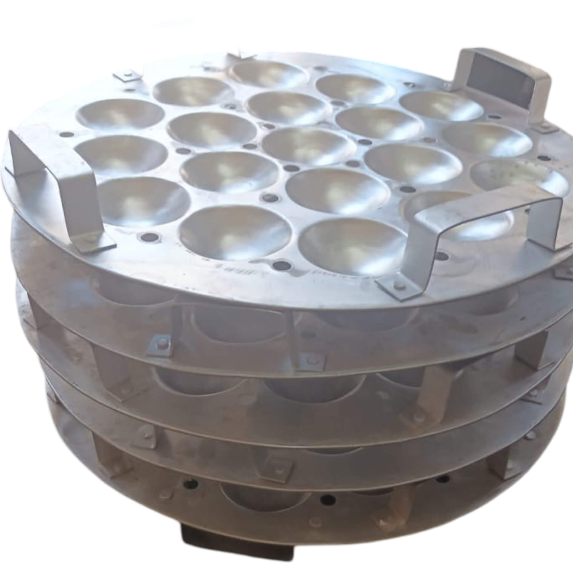 Idly Pot Big 95 Scoops Aluminium Plates