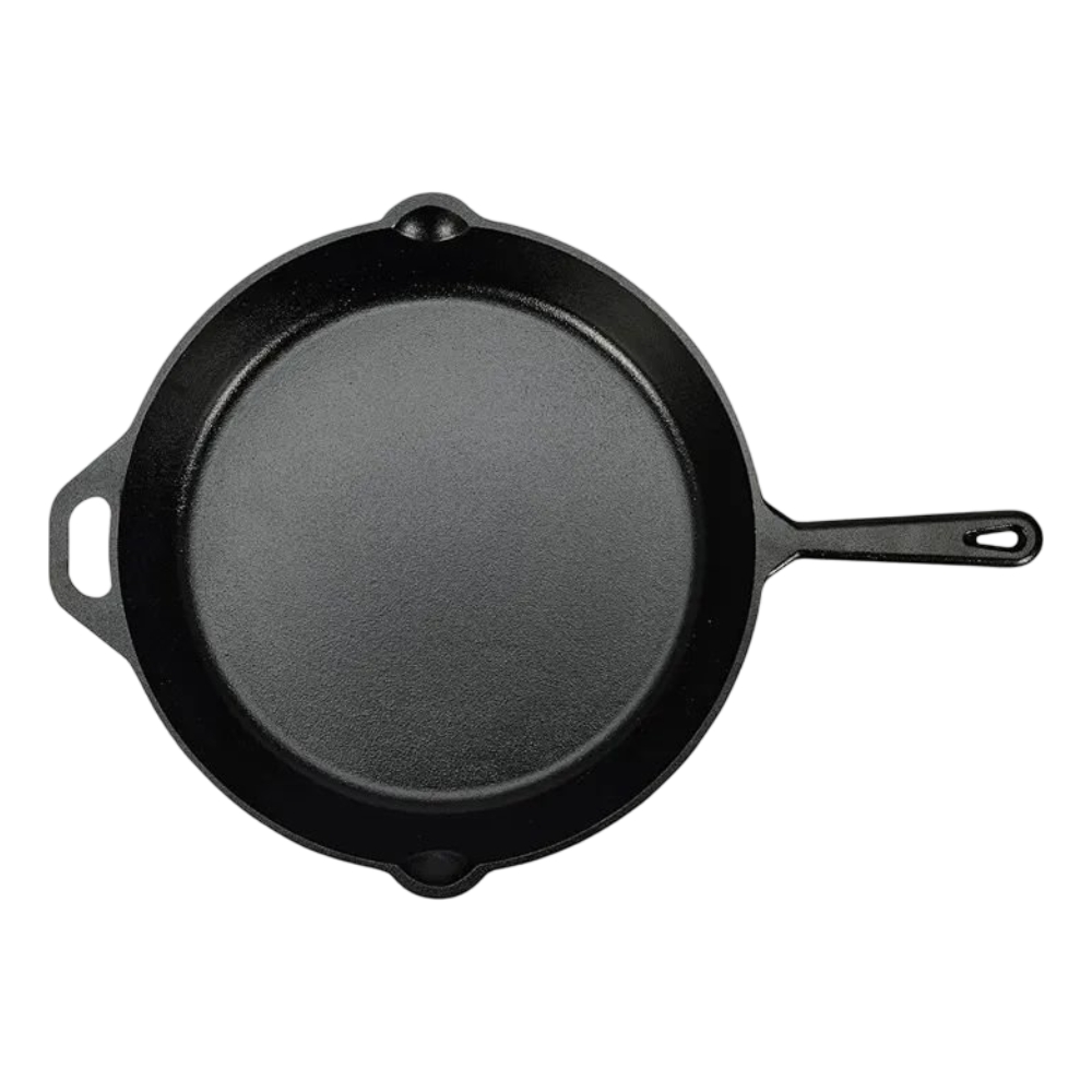 CAST IRON FRYPAN WITH HANDLE