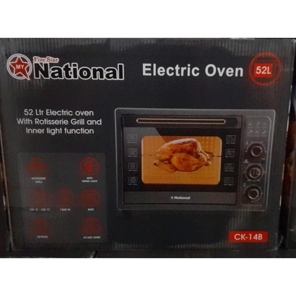 Five Star National 52L Electric Oven 52 Litre Box