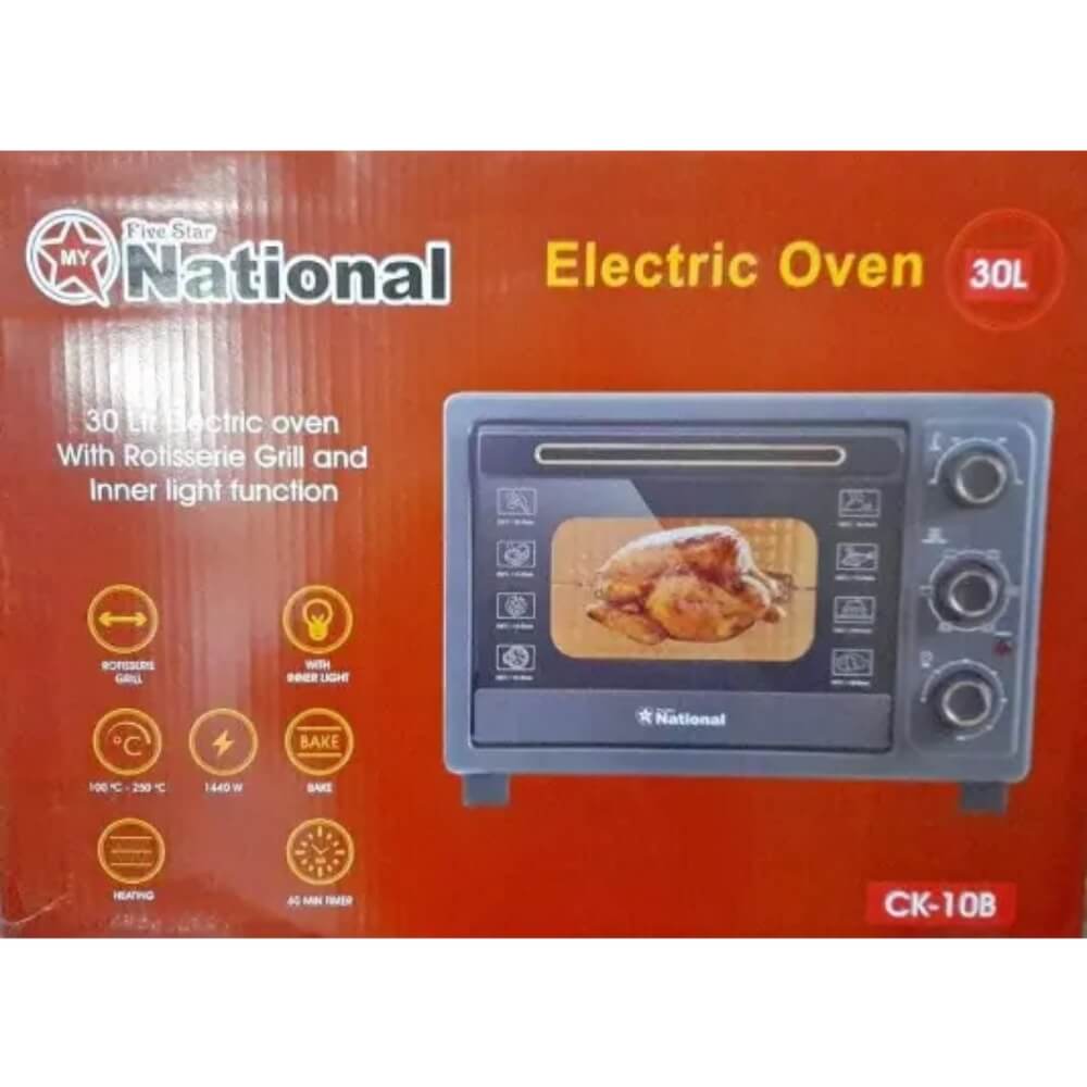 Five Star National Electric Oven 30 Litre 30L