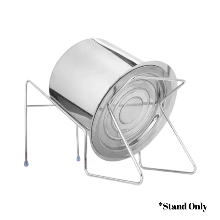 Stainless steel paanai Drainer stand , pot drainer stand