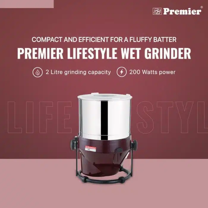 Premier Tilting Wet Grinder | 200W | PG 502