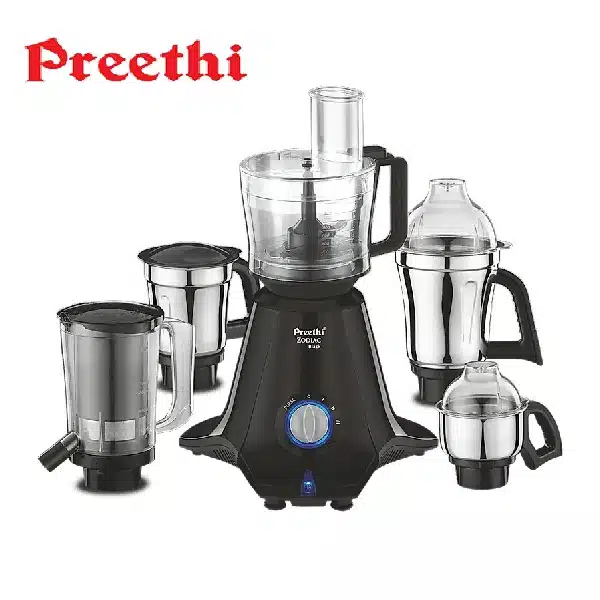 Preethi Zodiac Black MG261 MIXER GRINDER BLENDER