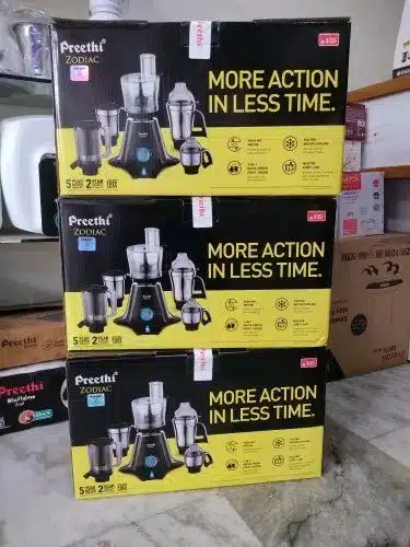 Preethi Zodiac 750w MIXER GRINDER blender MG218 packing box