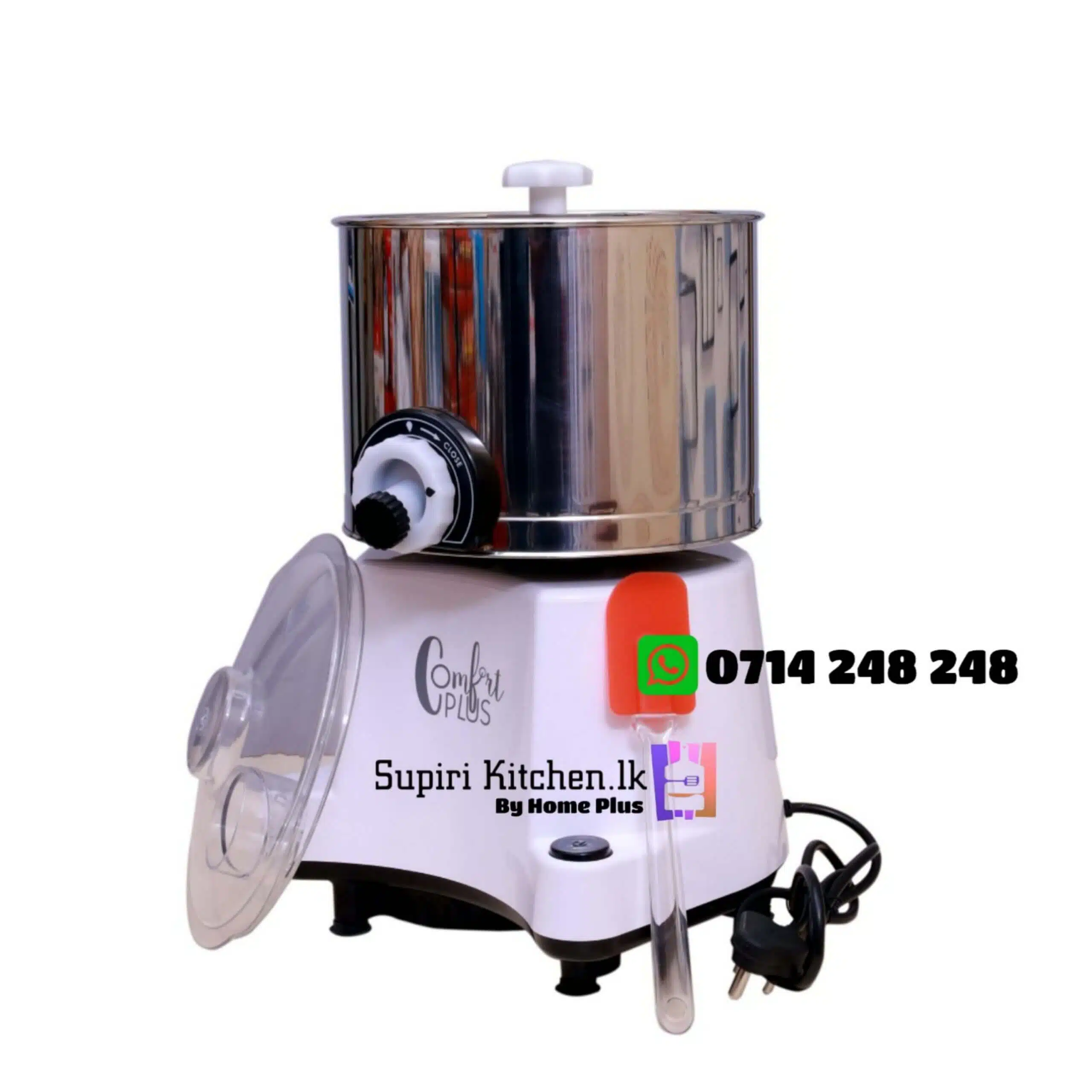 Smart Fingers Wet Grinder with stone roller, 2L capacity, 2-year motor warranty. Buy online at best price in Sri Lanka from SupiriKitchen.lk