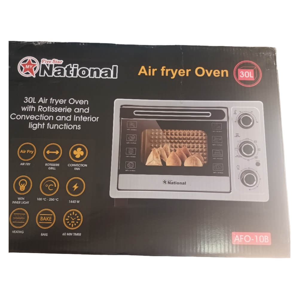 Combo Electric Oven & Air Fryer 30L