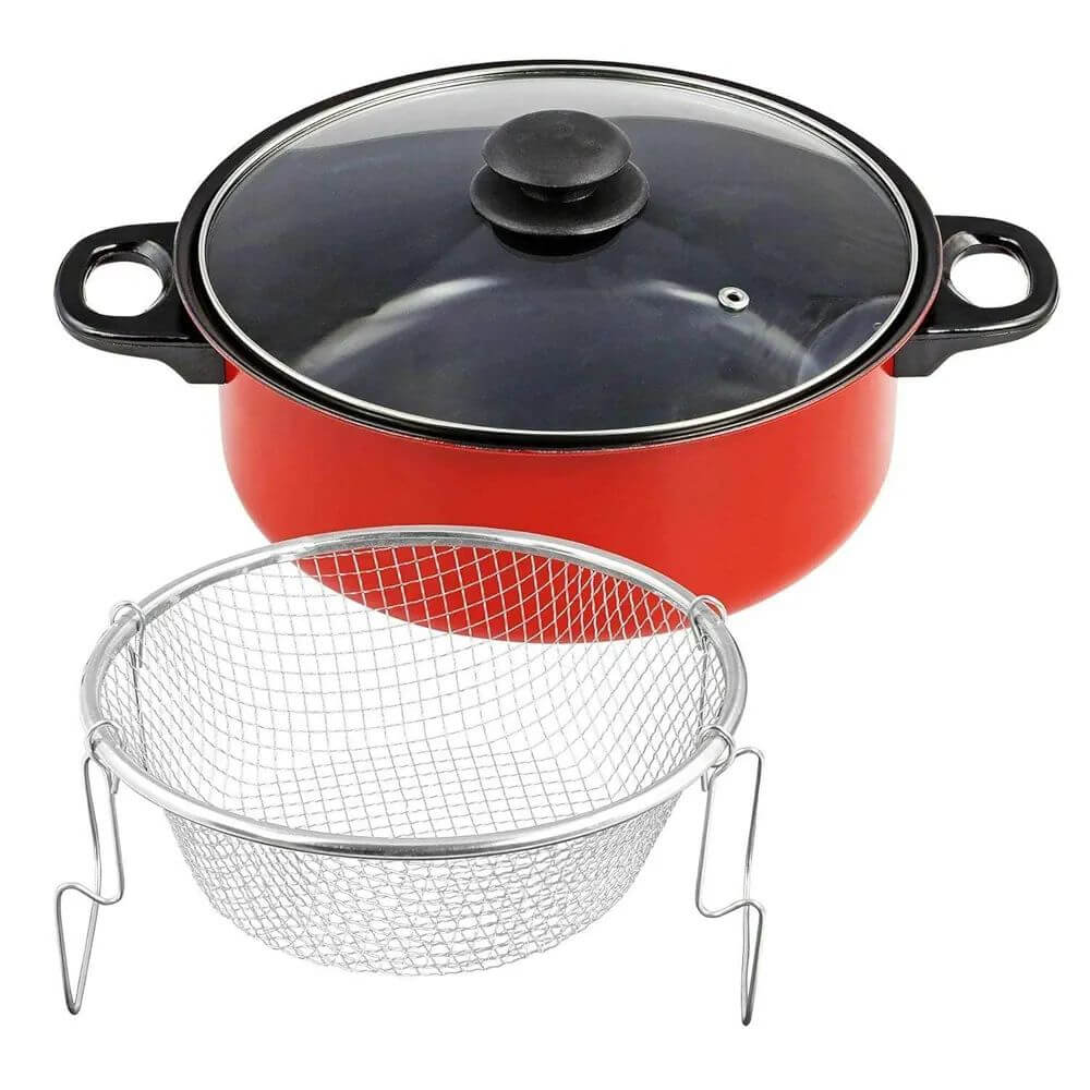 3 Piece Set Steamer Cooker Frier