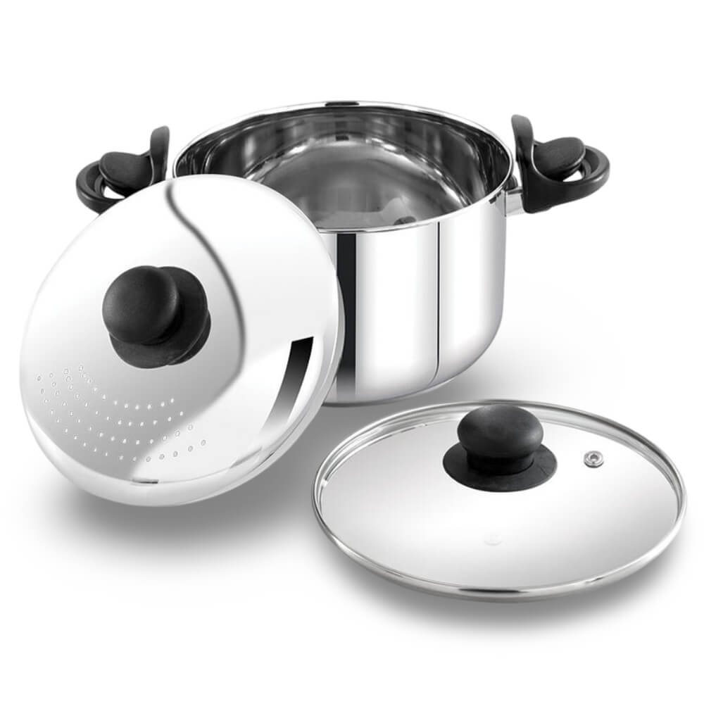 Stainless steel strainer pot
