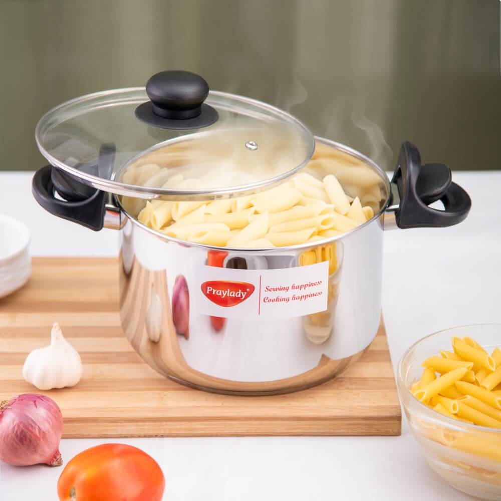 Stainless steel strainer pot