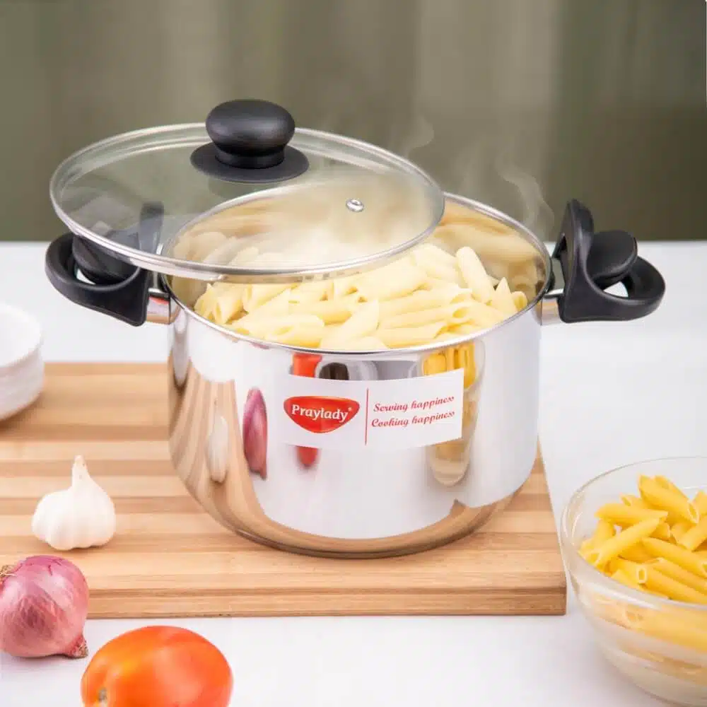 Stainless steel strainer pot