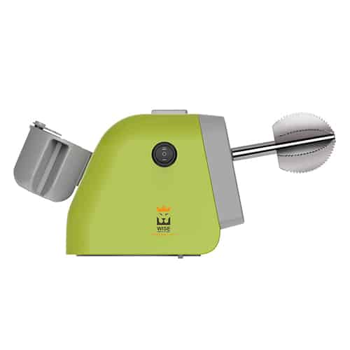 Effortless coconut scraping with Wise Electric Coconut Scraper – 2-in-1 design, 100W motor, knife sharpener, durable & user-friendly. Shop at SupiriKitchen.lk