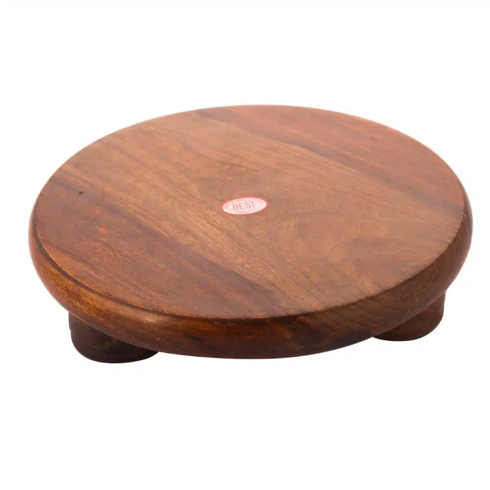 Premium 10-inch wooden polpat chakla, 2.2cm thick, made in India. Neat finish, best quality. Buy now from www.supirikitchen.lk – trusted kitchenware store.