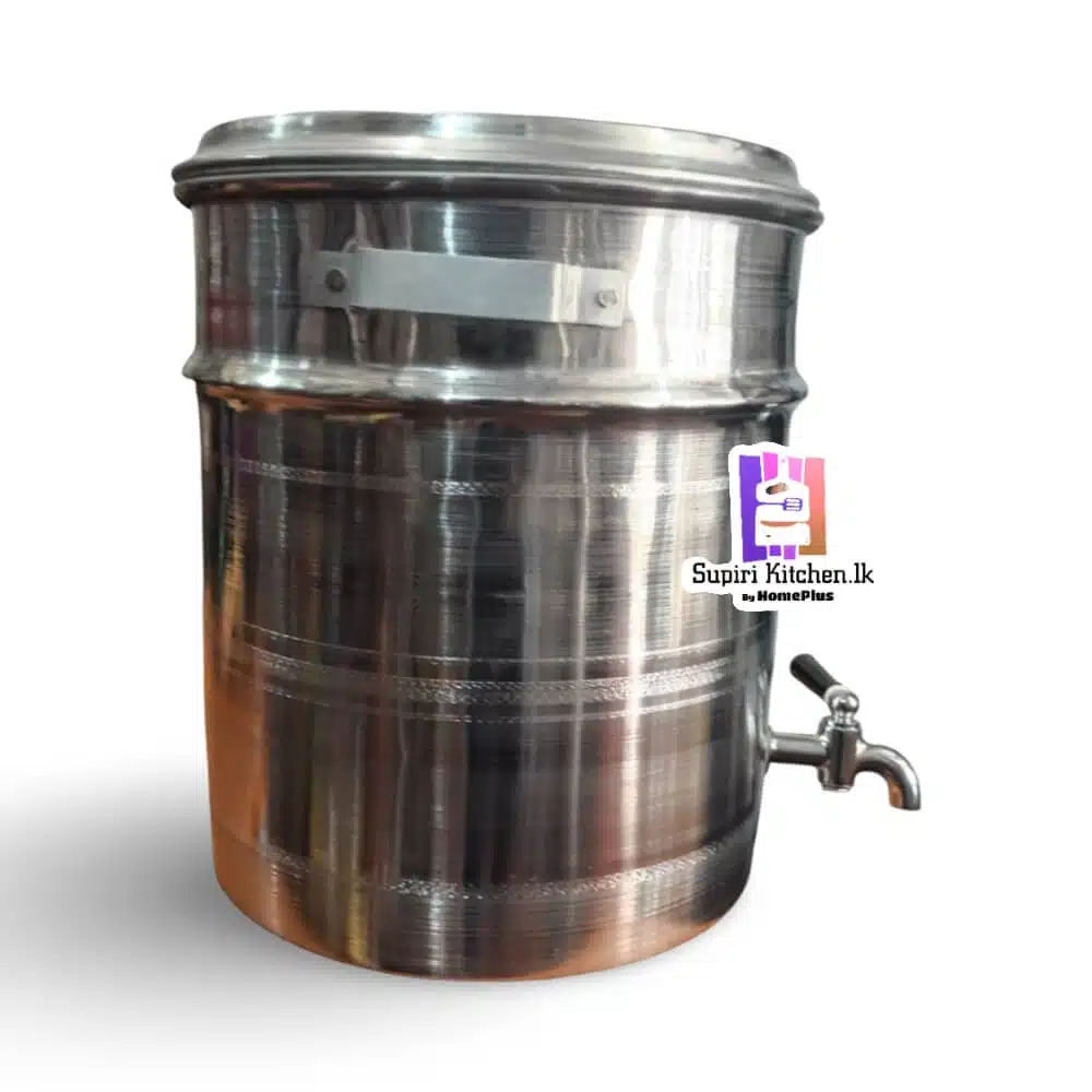 Aluminum Water Boiler With Tap Side view