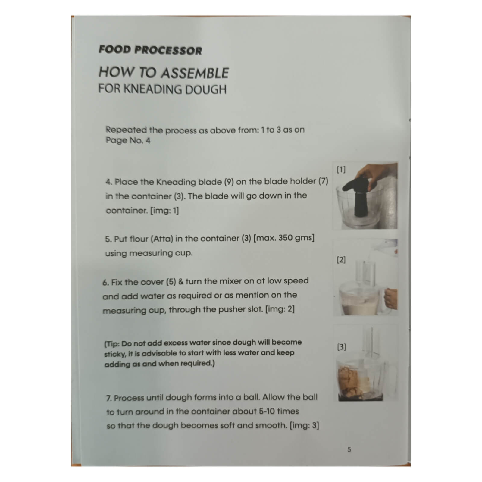 Richsonic Mixer Grinder RSMG-2046 user manual